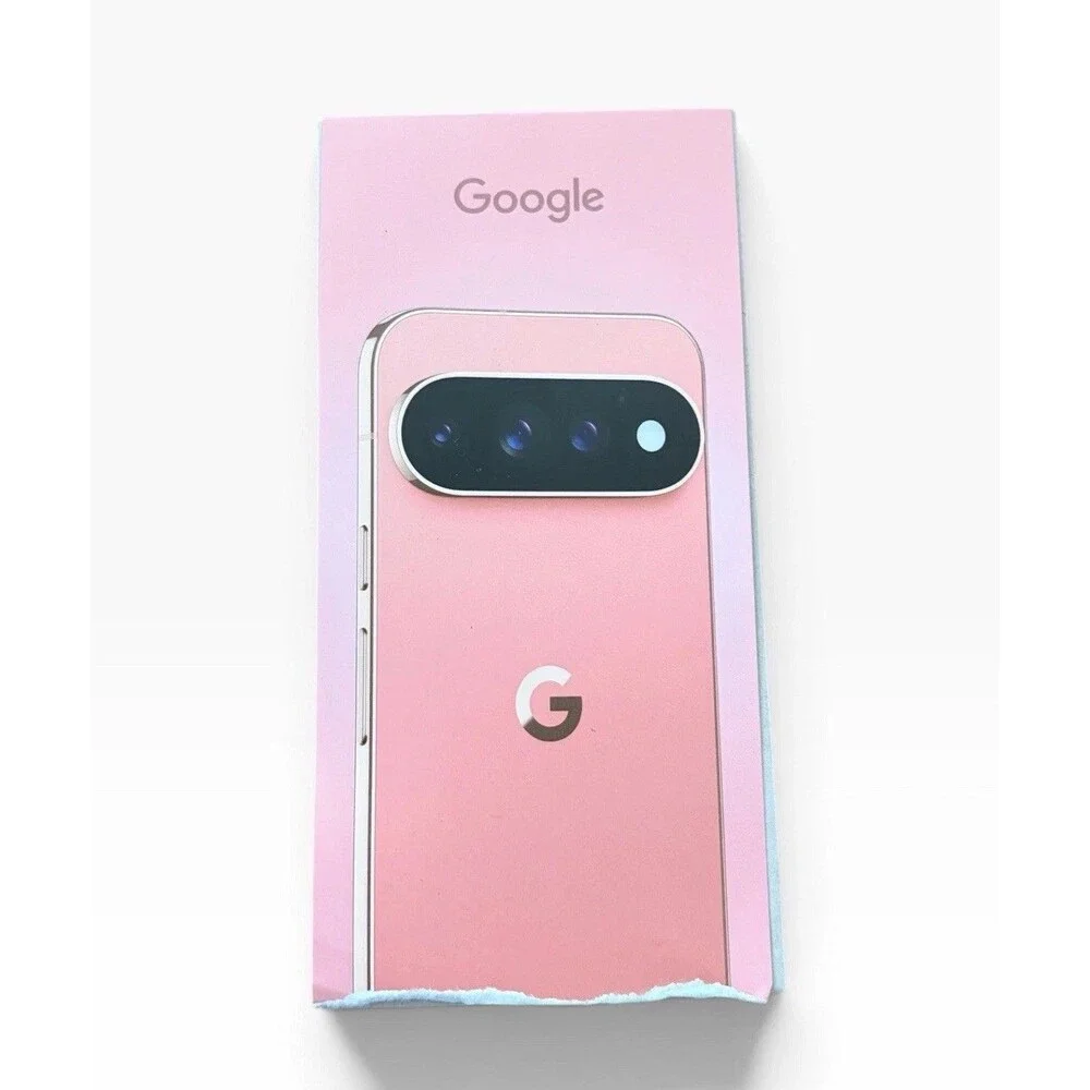Google Pixel 11 Pro Canyon Pink Demo 256gb EMPTY BOX ONLY